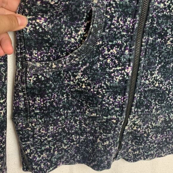 Lululemon size 4 scuba hoodie II zip up jacket rocky road sand dune toothpaste - Picture 5 of 13